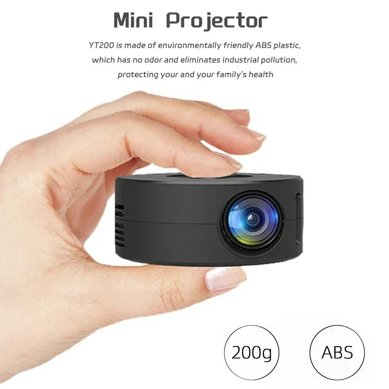 Smart Projector with Auto Focus: HD Android LED Projetor