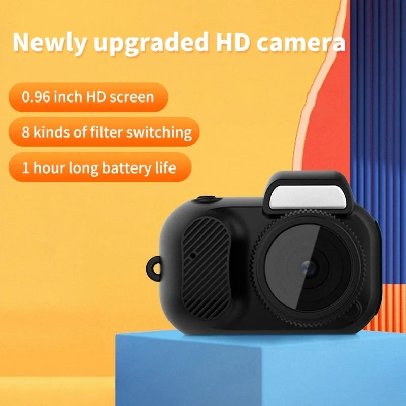 Mini Camera with Screen Indoor Home Outdoor Sport HD 1080P Portable Vintage Very Small Camcorder Video Recorder Support TF Card