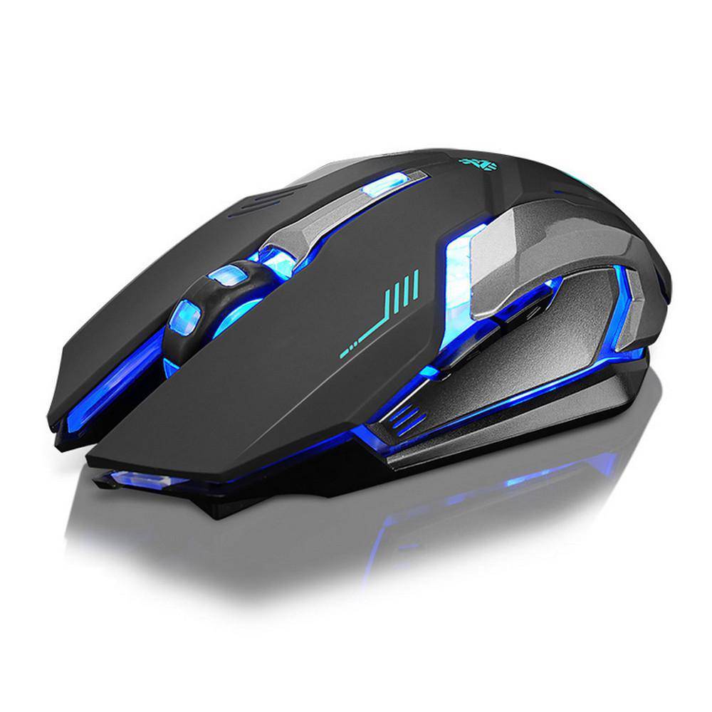 Ninja Dragon Stealth 7 Wireless Silent LED Gaming Mouse - SecNewStore