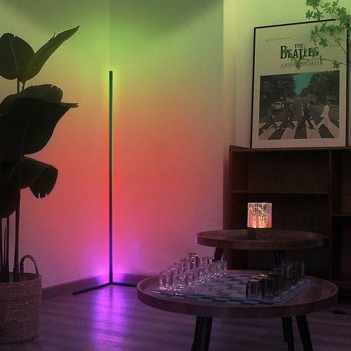 RGBCW Corner Floor Lamp - SecNewStore