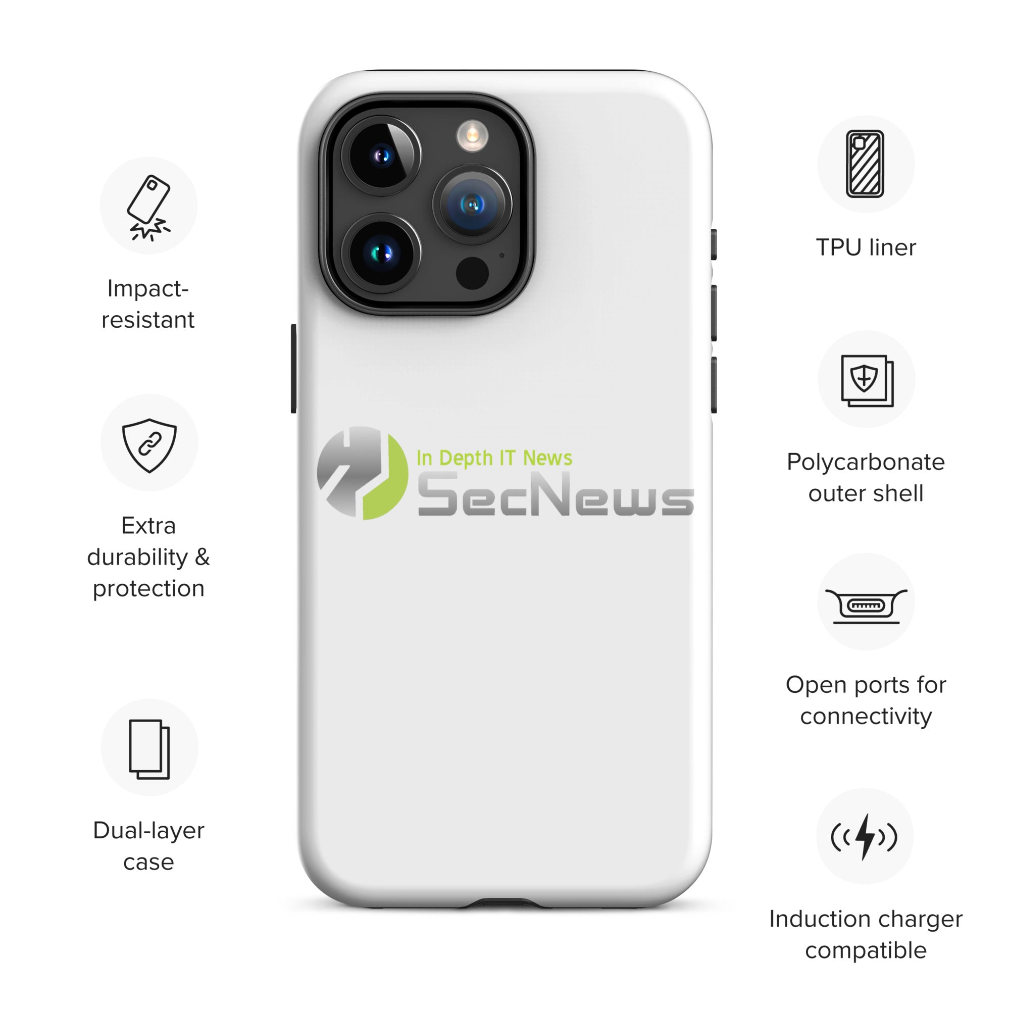 TechGuard Tough Case for IPhone - SecNewStore