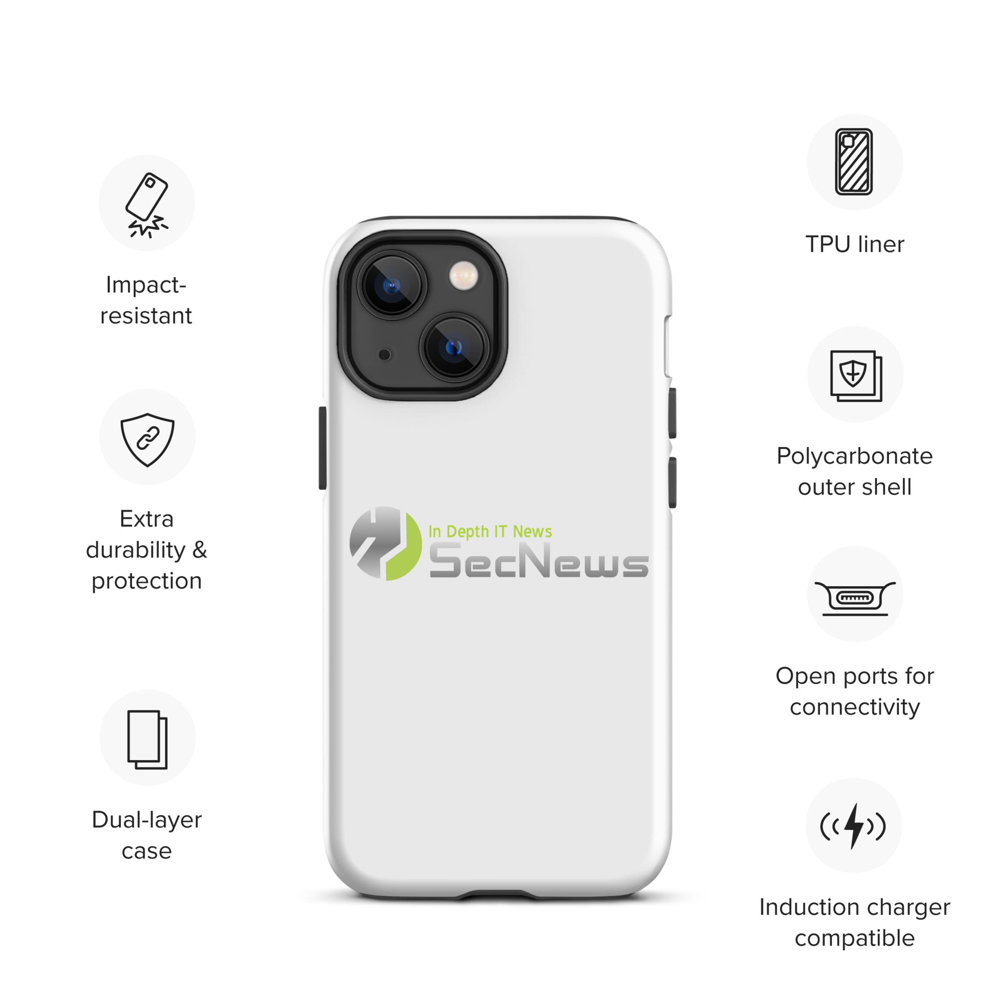 TechGuard Tough Case for IPhone - SecNewStore