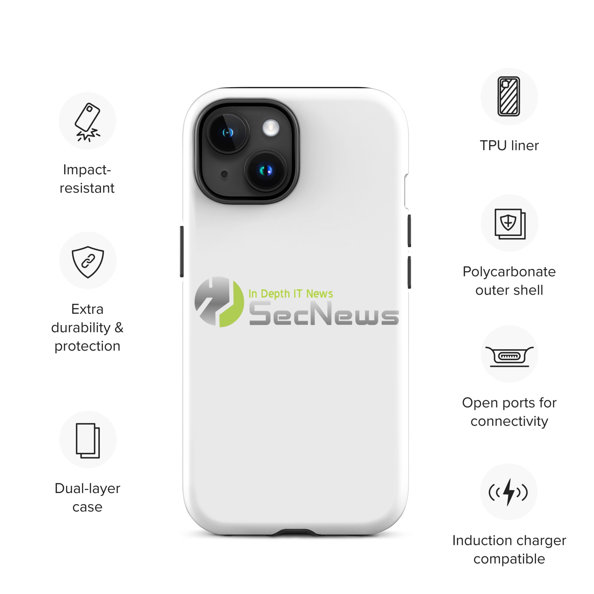 TechGuard Tough Case for IPhone - SecNewStore